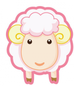 Easter Lamb Vector