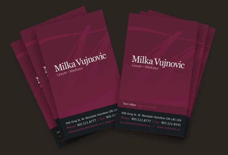 business cards for attorneys