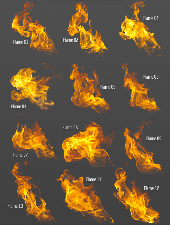Flames PSD