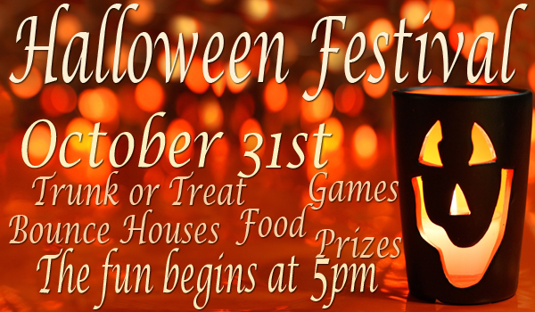 Church Halloween Festival Banner Design