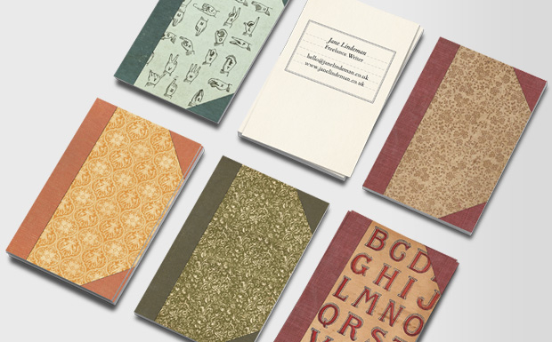 Freelance Writer Business Card Design Inspiration