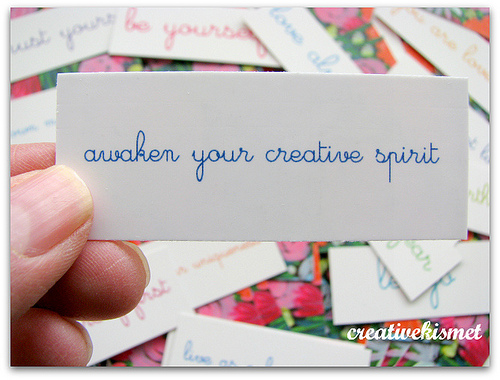 Mini Business Cards for Writers