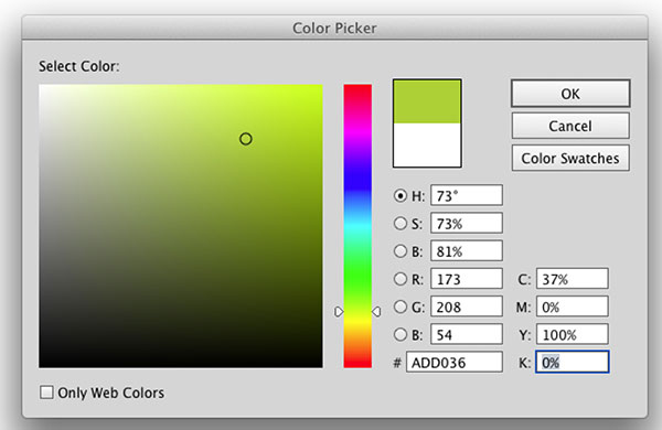 How to change CMYK color values in Illustrator