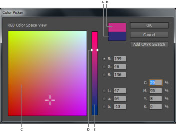 How to change CMYK color values in Adobe InDesign