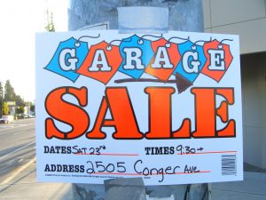 Marketing Your Garage Sale